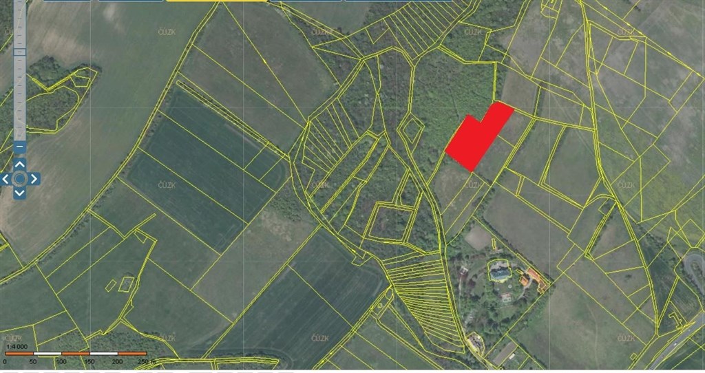Pozemky k zemědělskému využití v k. ú. Čížkovice, okres Litoměřice
