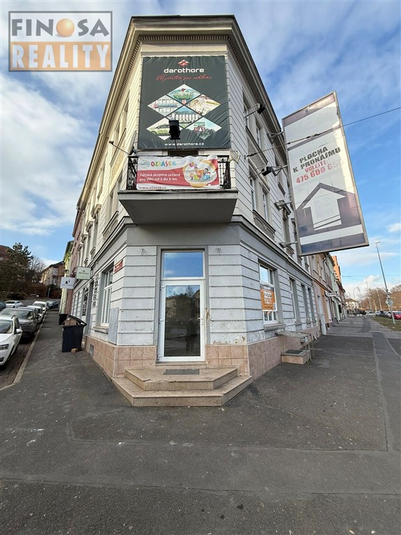 Komerční prostory pro prodejnu či provozovnu v blízkosti centra Ústí nad Labem – Masarykova ulice