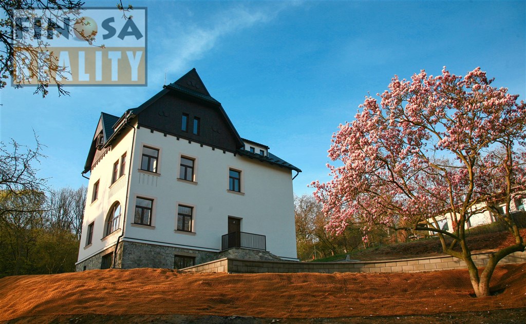Prodej bytu 3+KK (105 m2) v 1. patře a nebytového prostoru (60 m2) ve zrekonstruovaném domě v Ústí nad Labem-Střekov, ul. K Loděnici